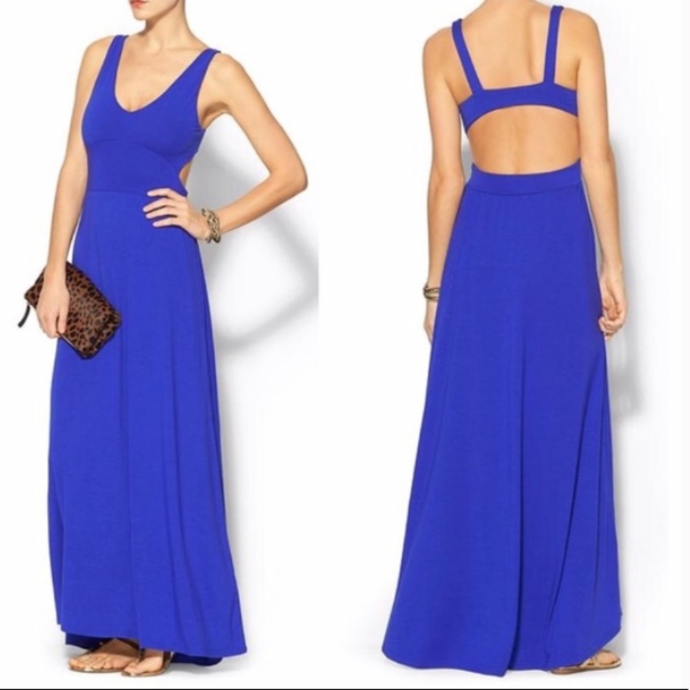 [SELLING IN BLACK] Cutout Open Back Maxi Dress